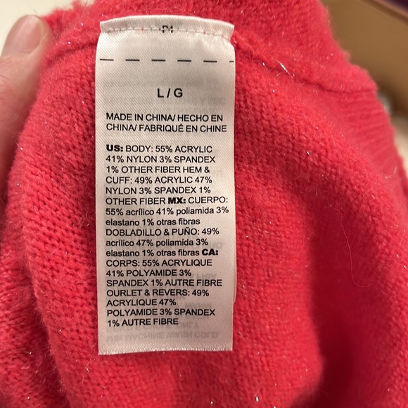 🌺 WHBM Deep V-Neck Button Cardigan - Picture 8 of 8